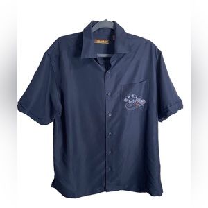 Fun Retro Bowling Button Down